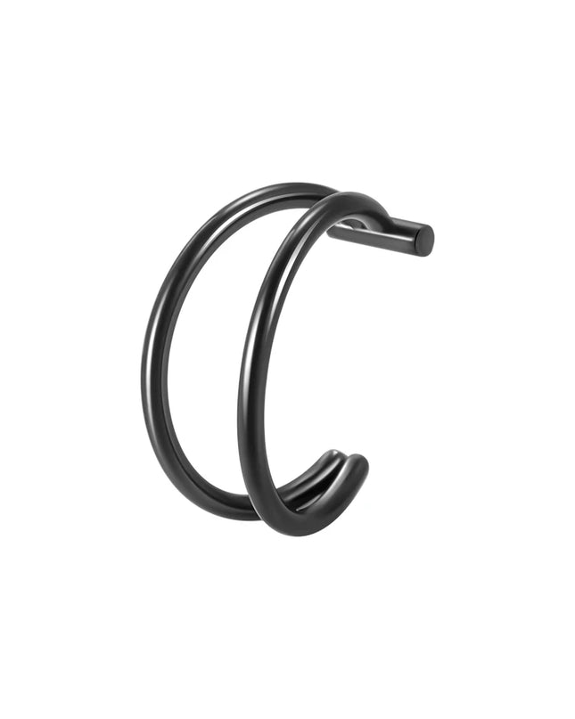 1PC Stainless Steel Fake Nose Ring Hoop Septum Rings Non-Pierced C Clip Lip Ring Earring Fake Nose Piercings Women Body Jewelry