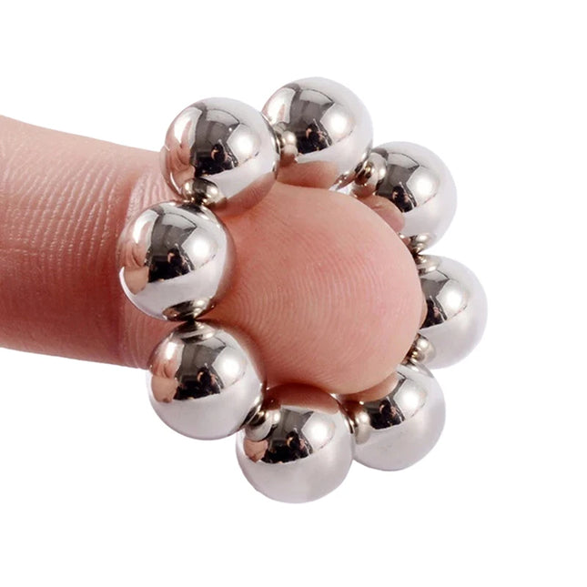 1 Pair Non Piercing Powerful Magnet Nipple Piercing Women Balls Clamps Strong Magnetic Bondage Sexy Body Piercing For Couple