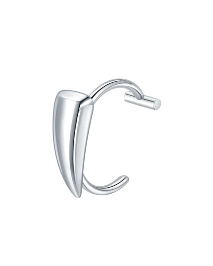 1PC Stainless Steel Fake Nose Ring Hoop Septum Rings Non-Pierced C Clip Lip Ring Earring Fake Nose Piercings Women Body Jewelry