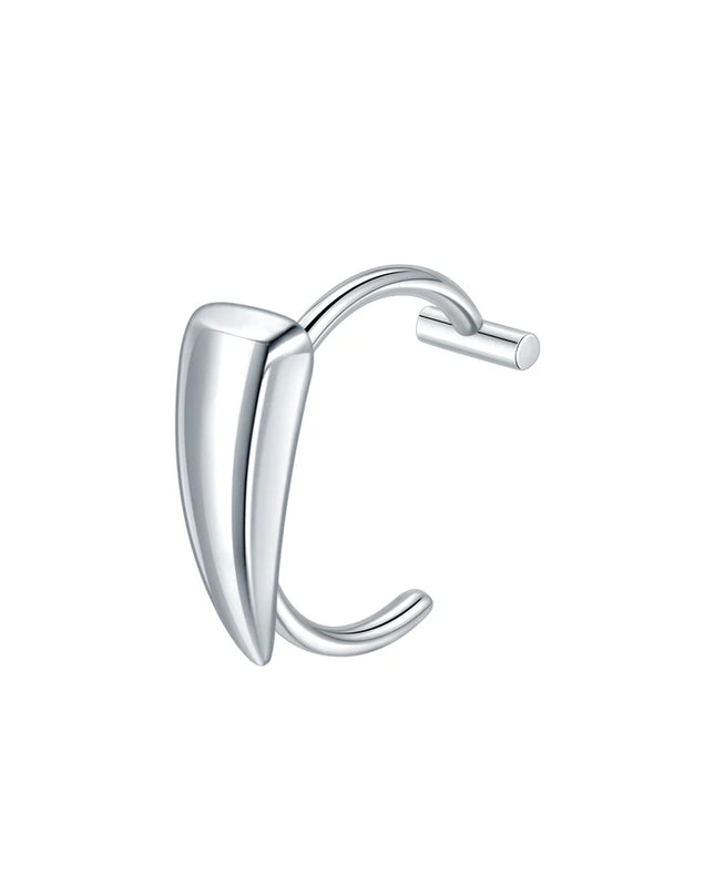 1PC Stainless Steel Fake Nose Ring Hoop Septum Rings Non-Pierced C Clip Lip Ring Earring Fake Nose Piercings Women Body Jewelry