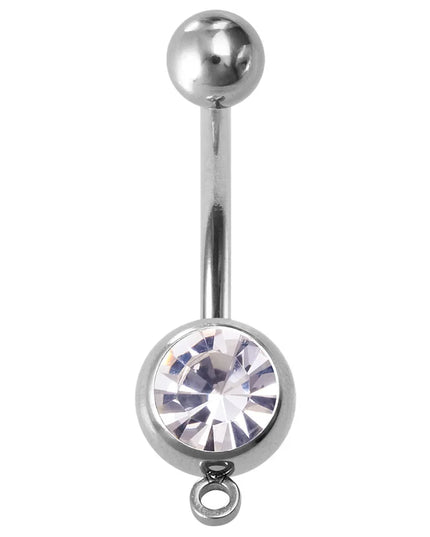 1/4pcs Belly Button Rings DIY Jewelry Making Supplies Findings Pendant Navel Stud Stainless Steel Barbell Piercing Body Jewelry