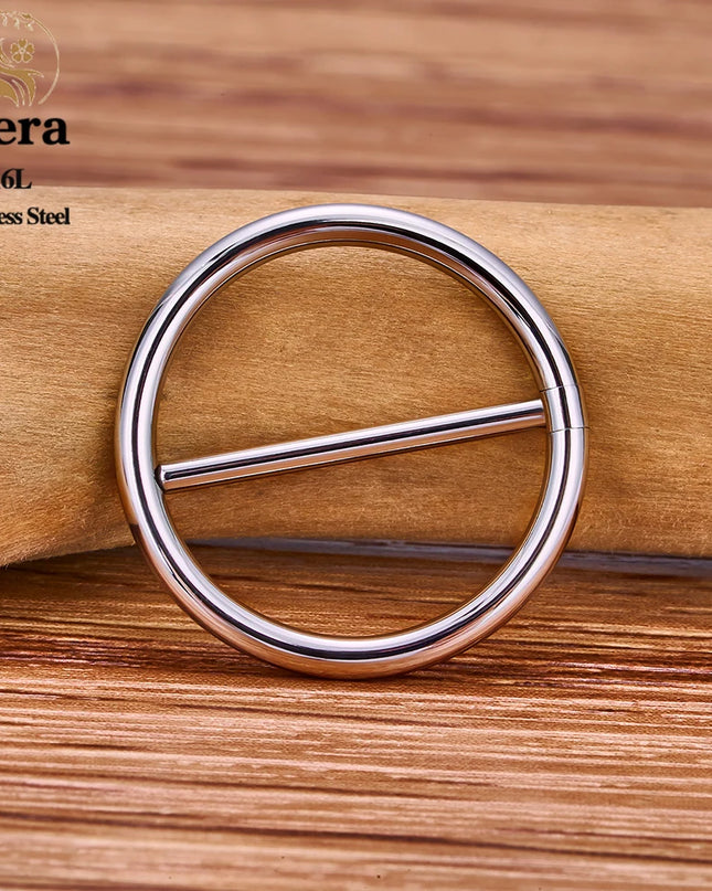 1/10PCS Stainless Steel Nipple Piercing Jewelry 14G Round Nipple Ring Women Girls Body Jewelry