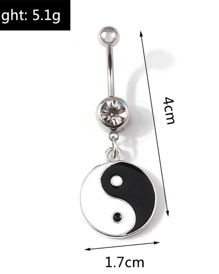 Cute Christmas Tree Belly Button Rings for Women Sexy Piercing Body Jewelry Navel Rings Girls Party Festival Jewelry Gifts
