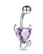B / Navel & Bell Button Rings / 14G  1.6x10mm|body