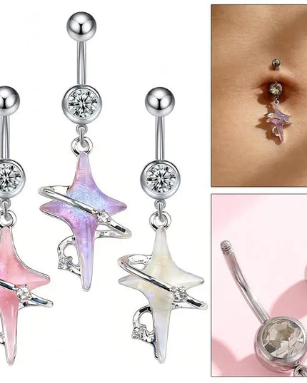 Belly Button Navel Piercing Navel Women Dangling Body Navel Jewelry Belly Button Rings Charm