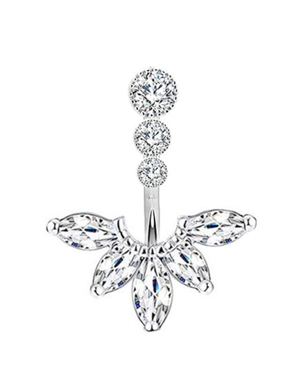 1PCS Butterfly Belly Button Piercing Jewelry 14G Heart Belly Ring Body Piercing Bee Navel Piercing Belly Bars Piercing Ombligo