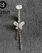 Belly Button Ring D / 14G 1.6x10mm