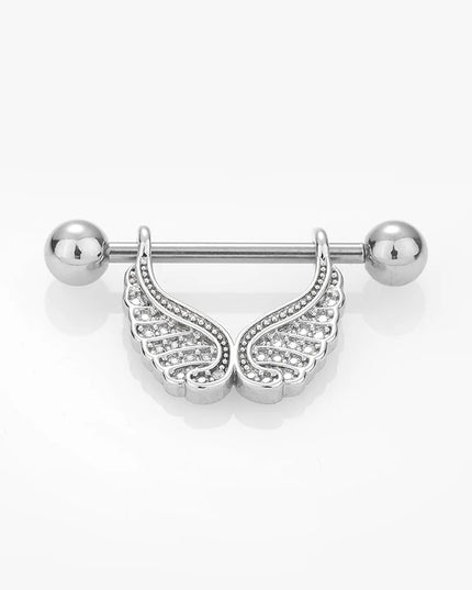 1PC Stainless Steel Matte Nipple Piercing 14G Nipple Ring Body Jewelry Bulk Tongue Piercing Lot Nipple Piercing Bar Pack