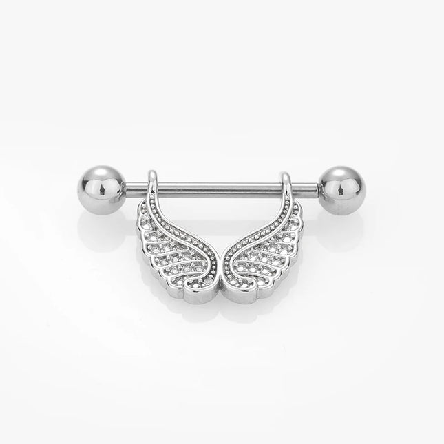 1PC Stainless Steel Matte Nipple Piercing 14G Nipple Ring Body Jewelry Bulk Tongue Piercing Lot Nipple Piercing Bar Pack
