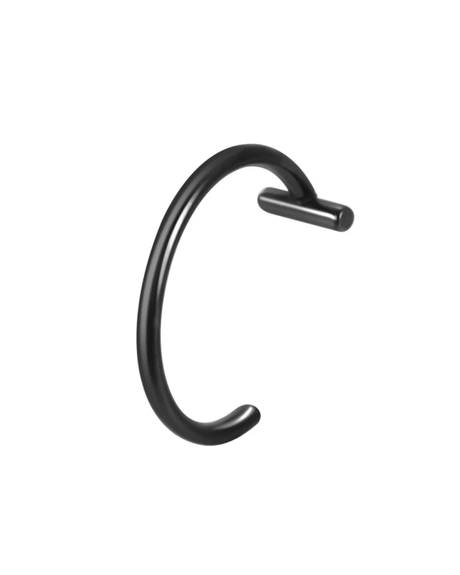 1PC Stainless Steel Fake Nose Ring Hoop Septum Rings Non-Pierced C Clip Lip Ring Earring Fake Nose Piercings Women Body Jewelry