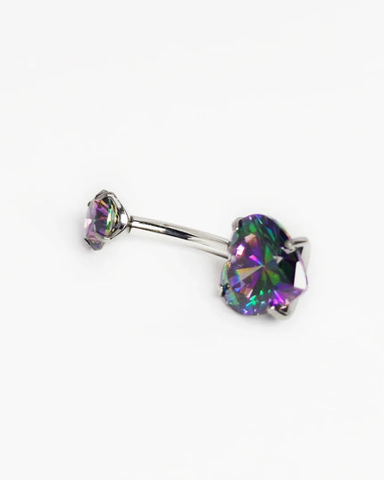 G23 Titanium Belly Button Piercing Zircons Navel Piercing Body Jewelry Super Pretty Belly Button Ring For Women