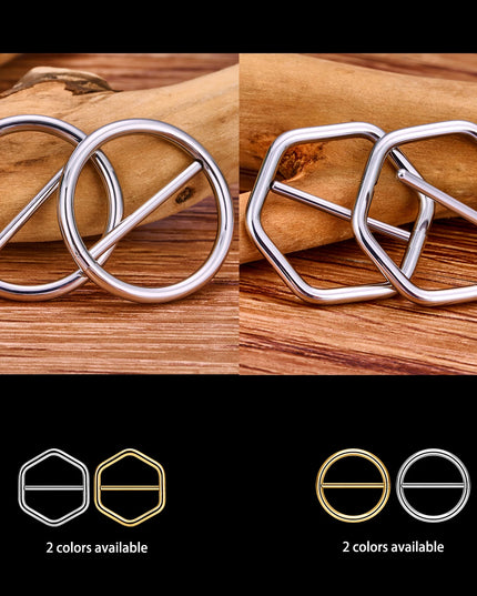 1/10pcs G23 Titanium Piercing Nipple Piercing Breast Ring Minimalist for Women Round Geometric Nipple Ring Body Piercing Jewelry