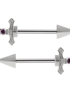 1Pair 13 / Nipple Rings / body|Geometric