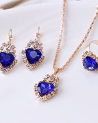 Heart Royal blue