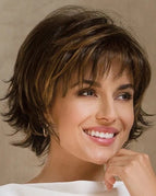 WIG396 Black Brown And Golden