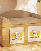 Scratch Resistant / Naughty Cat Double Layer