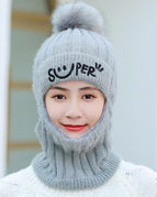 Smiley face grey / One size