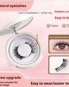 Set / 1pair Eyelash Plus White Clip
