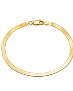 18K Gold 3mm165mm / 925 Silver
