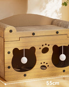 Scratch Resistant / Bear Double Layer Hanging Ball