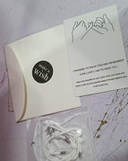 White with envelope