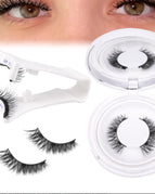 UBS093 / 1pair Eyelash Plus White Clip