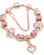 Rose Gold heart / 17cm