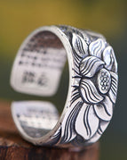 Heart Sutra Ring / 1PC
