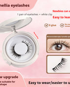UBS023 / 1pair Eyelash Plus White Clip