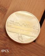 Gold / 4PCS
