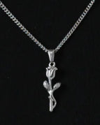 Silver / Rosenecklace
