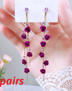 Purple Rose / 2 pair
