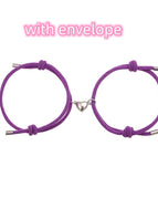 Purple with envelope