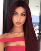 Black to burgundy