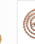 Gold solidwith rosegold