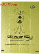 Army Green Big Dog / A roll of 15 bags