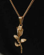 Gold / Rosenecklace